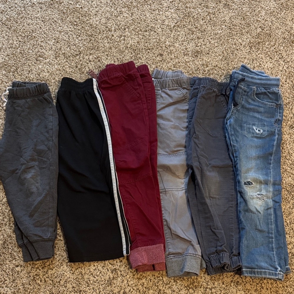 Cat & Jack Kids' Joggers and Sweatpants - Black, Red, Gray, Blue